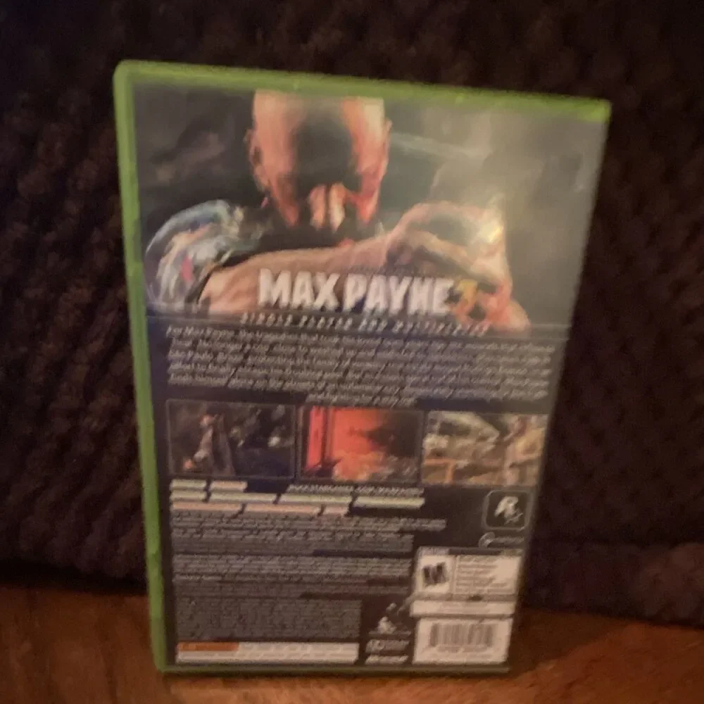 Xbox 360 Rockstar Games Max Payne 3 M Shooter Manual Included w/ Case & Discs